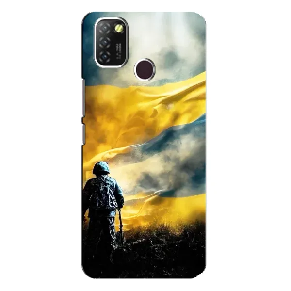 Чехол с принтом «Война» для Infinix Hot 10 Lite