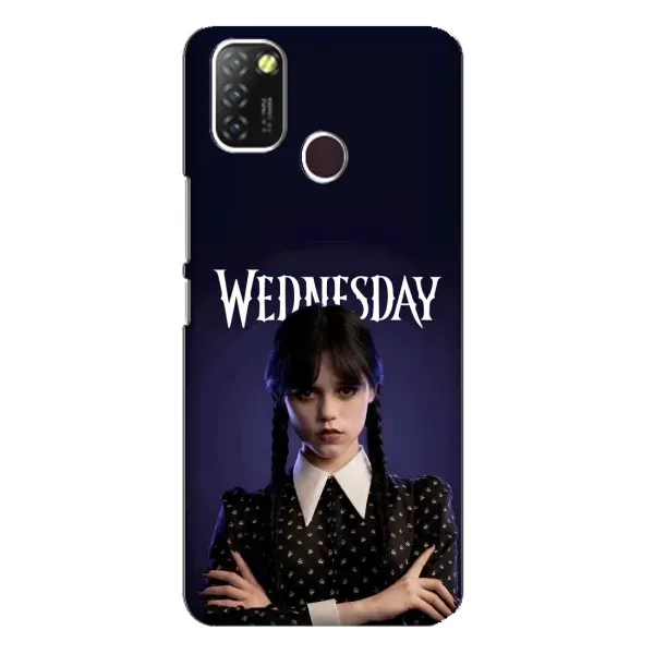 Чехол с принтом «Wednesday» для Infinix Hot 10 Lite