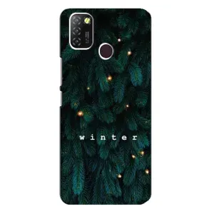 Новогодние, Праздничные Чехлы для Infinix Hot 10 Lite - 2024 год (Winter)