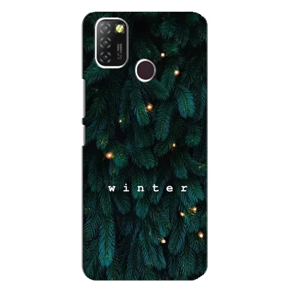 Чехол с принтом «Winter» для Infinix Hot 10 Lite
