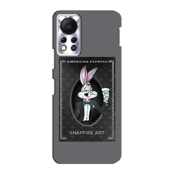 Чехол с принтом «Бакс Бани LV» для Infinix Hot 11s