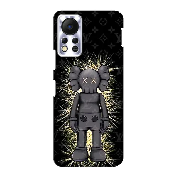 Чехол с принтом «Bearbrick LV» для Infinix Hot 11s