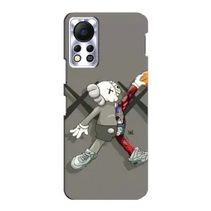 Чехлы для Infinix Hot 11s - Bearbrick Louis Vuitton (PREMIUMPrint) (Беарбрик Джордан)
