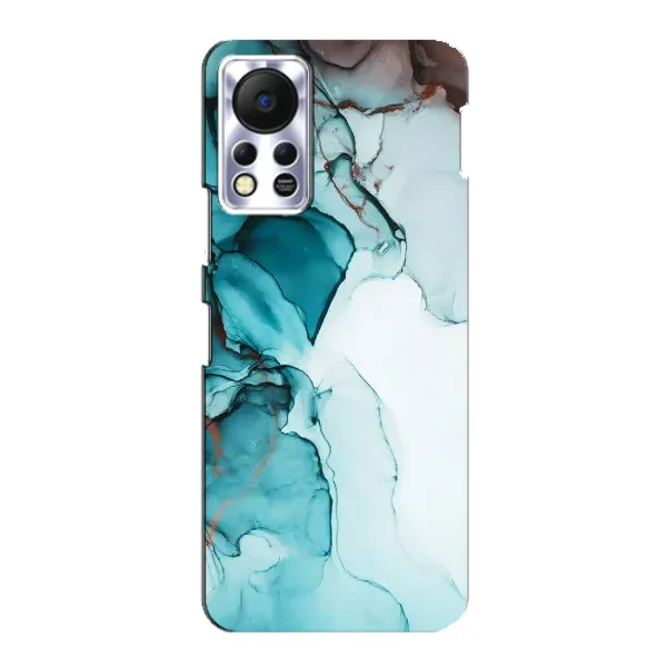 Чохол з принтом «Бірюзовий мрамор» для Infinix Hot 11s Чохол з принтом «Бірюзовий мрамор» для Infinix Hot 11s
