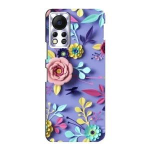 Чохли з квітами для Infinix Hot 11s (VPrint) (Дизайн квітів)