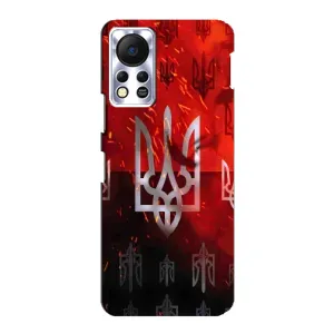 Украинские Чехлы для Infinix Hot 11s с картинкой УПА (AlphaPrint) (ГЕРБ УПА)