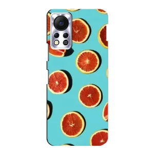 Чохли з фруктами для Infinix Hot 11s (VPrint) (Грейпфрут)