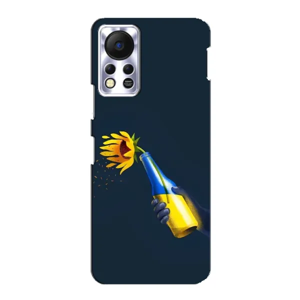 Чехол с принтом «Коктейль молотова» для Infinix Hot 11s