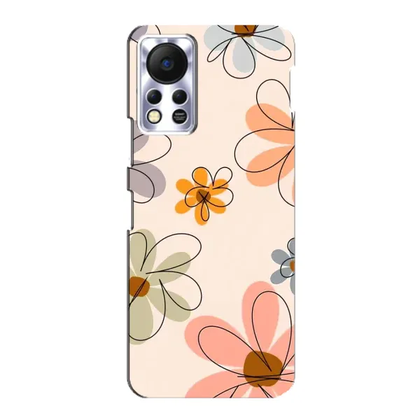 Чохол з принтом «Кольорові квіти» для Infinix Hot 11s Чохол з принтом «Кольорові квіти» для Infinix Hot 11s