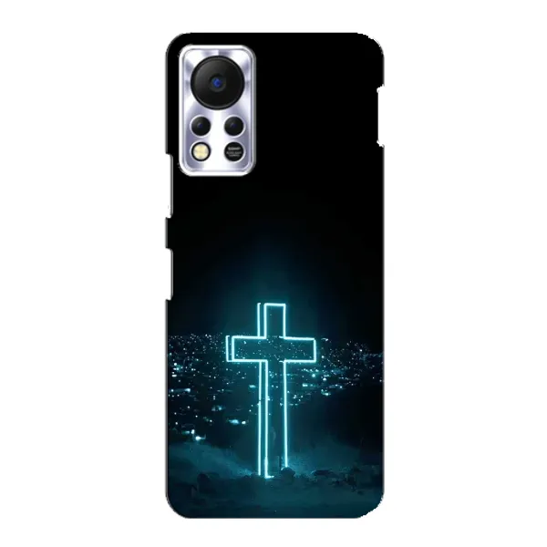 Чохол з принтом «Хрест і місто» для Infinix Hot 11s Чохол з принтом «Хрест і місто» для Infinix Hot 11s