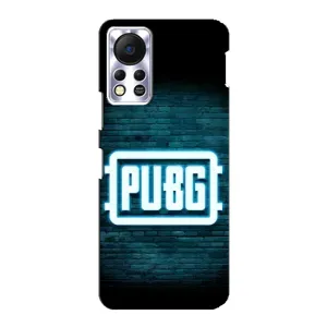 Чехол PUBG для Инфиникс Ноут 11с (AlphaPrint) (Лого PUBG)