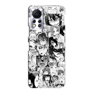 Анимешный чехол для Infinix Hot 11s (Ahegao manga)