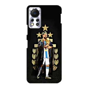Чохли для Infinix Hot 11s (Leo чемпіон) (AlphaPrint) (Мессі Король)