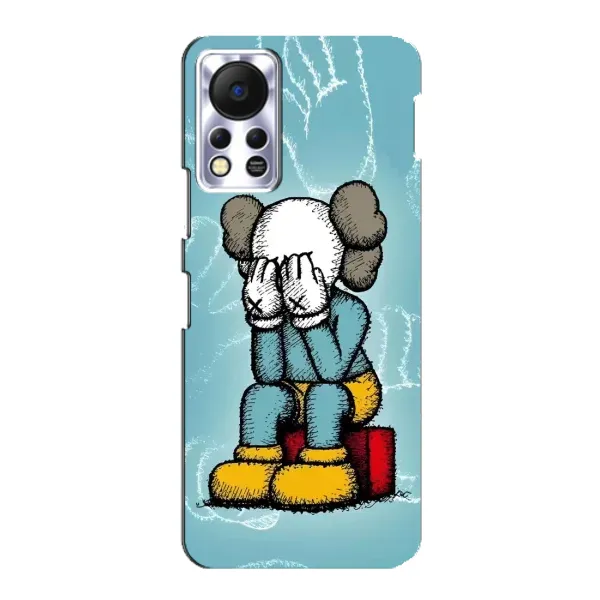 Чехол с принтом «Плач Bearbrick» для Infinix Hot 11s