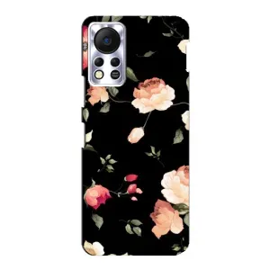 Чохли з квітами для Infinix Hot 11s (VPrint) (Трояндочки)