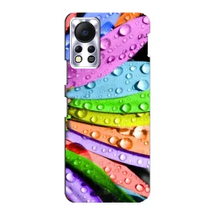 Чехлы (ART) Цветы на Infinix Hot 11s (VPrint) (Семиквітка)