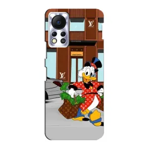 Чехлы для Infinix Hot 11s - Скрудж МакДак Louis Vuitton (PREMIUMPrint) (Скрудж ЛВ)
