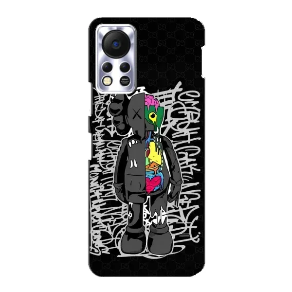 Чехол с принтом «Стиль Bearbrick» для Infinix Hot 11s