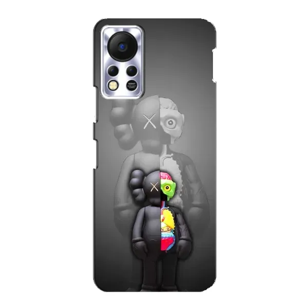 Чехол с принтом «Тело Bearbrick» для Infinix Hot 11s