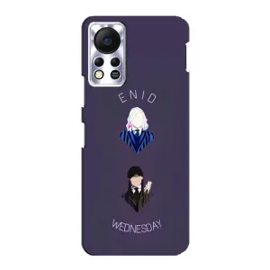 Чохли Венсдей на Infinix Hot 11s Уенсдей (AlphaPrint) (Венздей і подруга)