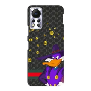 Брендновые Чехлы для Infinix Hot 11s - (PREMIUMPrint) (Утка Гуччи)