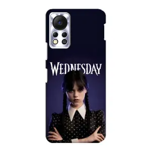 Силиконовый чехол с картинкой для Infinix Hot 11s (Wednesday)