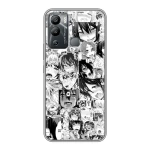 Чехлы Персонажи Аниме Наруто для Infinix Hot 12 Play (AlphaPrint) (Ahegao manga)