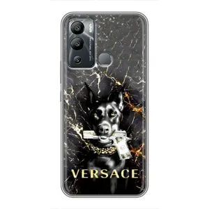 Чехлы VERSACE для Инфиникс Хот 12 Плей (PREMIUMPrint) (AlphaPrint-ген.)