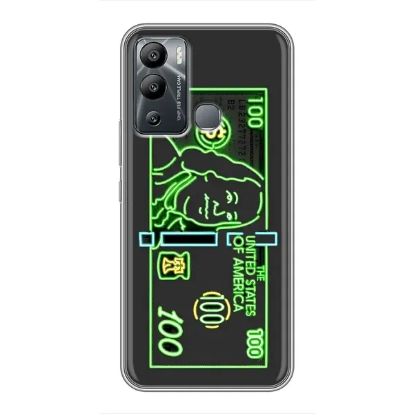 Чехол с принтом «Баксы» для Infinix Hot 12 Play