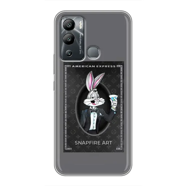 Чехол с принтом «Бакс Бани LV» для Infinix Hot 12 Play