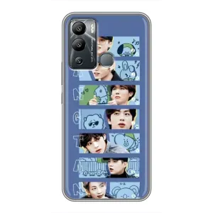 Чохол з принтом «Bangtan» для Infinix Hot 12 Play