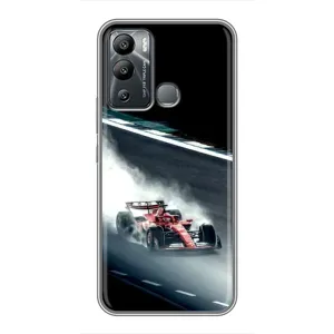 Чехол Формула1 на Infinix Hot 12 Play (Болид гоночный)
