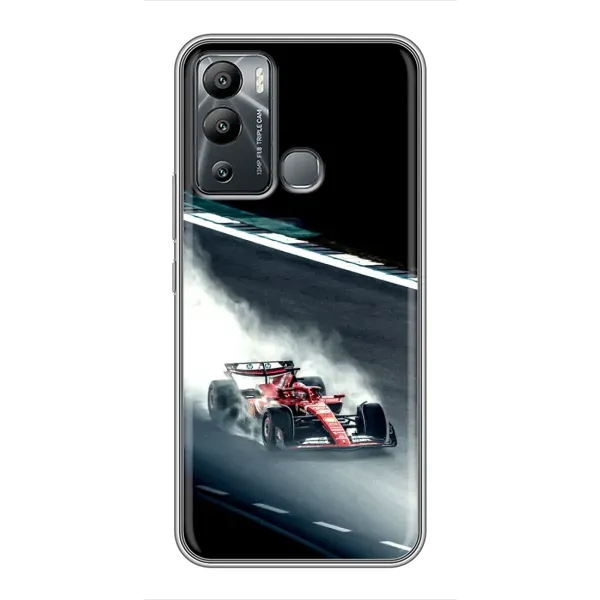 Чехол с принтом «Болид гоночный» для Infinix Hot 12 Play