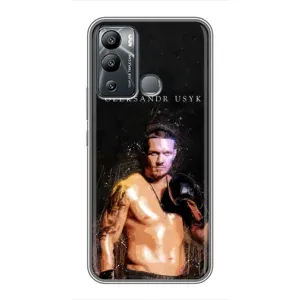 Чехол с картинкой Александр Усик для Infinix Hot 12 Play (Боксер Александр Усик)