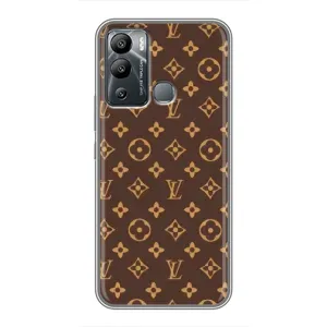 Чехлы Луи Витон для Infinix Hot 12 Play (AlphaPrint - LOUIS VUITTON) (фон LOUIS VUITTON)