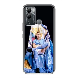 Чохли з футболістом Ерлінг Холанд для Infinix Hot 12 Play (AlphaPrint) (футболіст Холанн)