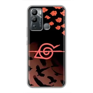 Чехол Итачи Учиха дляИнфиникс Хот 12 Плей (AlphaPrint) (Глаз Итачи)