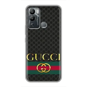 Чехлы ГУЧЧИ для Инфиникс Хот 12 Плей (AlphaPrint) (Gucci оригинал)
