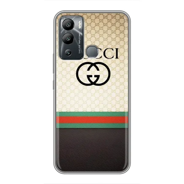 Чехол с принтом «GUCCI стиль» для Infinix Hot 12 Play Чехол с принтом «GUCCI стиль» для Infinix Hot 12 Play