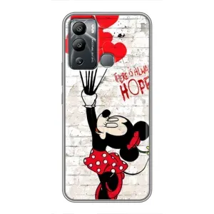 Чехол Disney Mouse Infinix Hot 12 Play (PREMIUMPrint) (Heart Minni)
