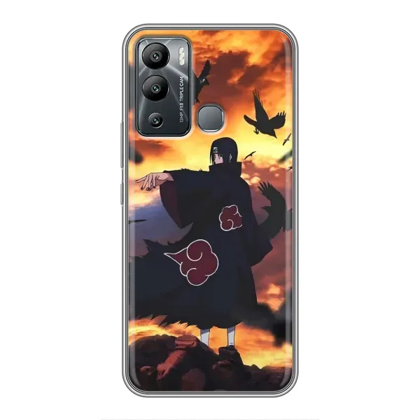 Чехол с принтом «Итачи с воронами» для Infinix Hot 12 Play