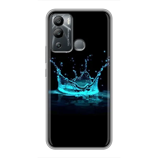 Чехол с принтом «Капля короны» для Infinix Hot 12 Play Чехол с принтом «Капля короны» для Infinix Hot 12 Play
