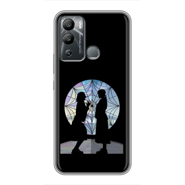 Чохол з принтом «кімната Венздей» для Infinix Hot 12 Play Чохол з принтом «кімната Венздей» для Infinix Hot 12 Play