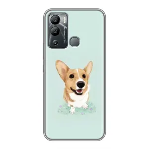 Чохли з собаками для Infinix Hot 12 Play (VPrint) (Коргі)