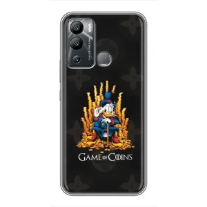 Чехлы для Infinix Hot 12 Play - Скрудж МакДак Louis Vuitton (PREMIUMPrint) (Король денег)