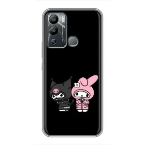 Чехол с кроликом Куроми на Infinix Hot 12 Play (Куроми и Мелоди)
