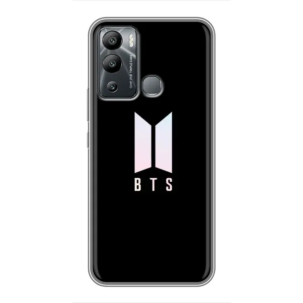 Чохол з принтом «Лого BTS» для Infinix Hot 12 Play