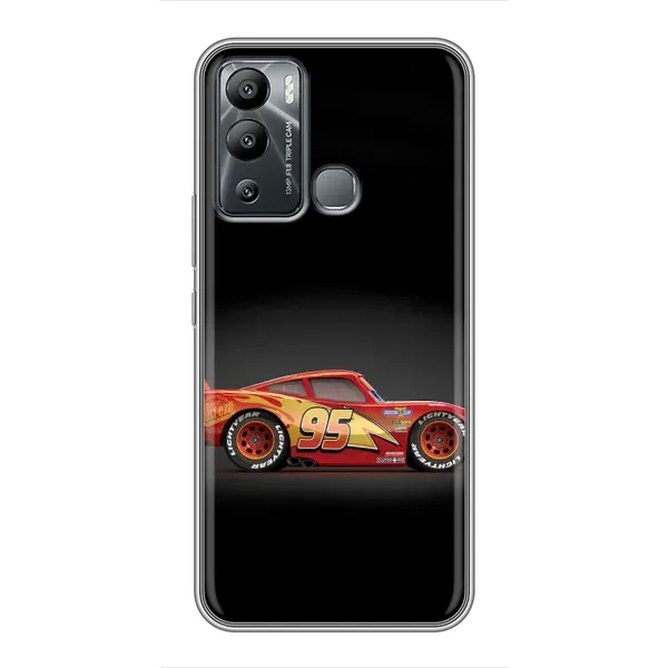Чохол з принтом «Маквін номер 95» для Infinix Hot 12 Play Чохол з принтом «Маквін номер 95» для Infinix Hot 12 Play