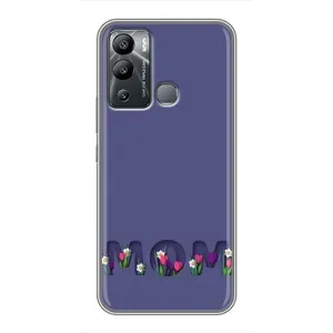 Чехлы для мамы на Infinix Hot 12 Play (Мама в цветах)