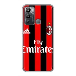 Чехлы для Infinix Hot 12 Play (VPrint) - Футбольные клубы (Milan)